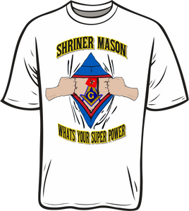 Shriner Mason Chest rip Shirt